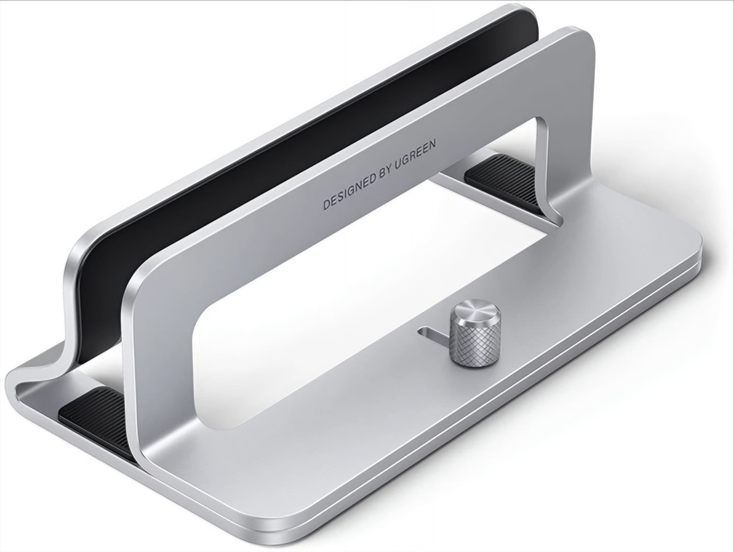 UGREEN LP258 Vertikaler Ständer (29277) für Laptops mit einer Dicke von 12 mm - 26 mm, Silber