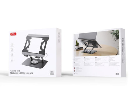 XO Design C153 Halterung für Laptop max. 17,3 Zoll, Schwarz