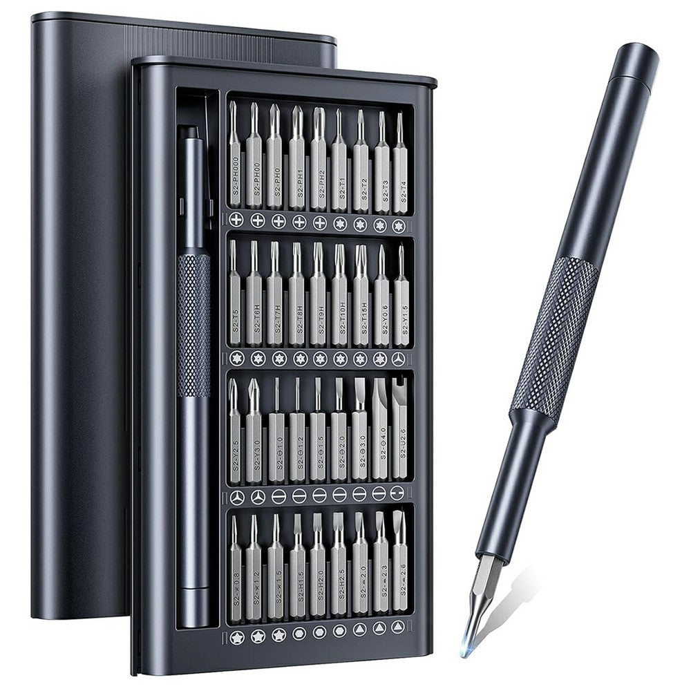 Axth Screwdriver, 37in1, Gray
