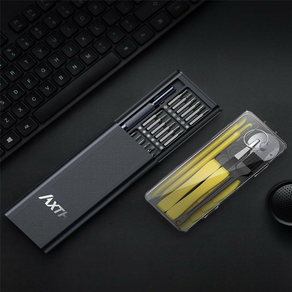 Axth Pro Schraubendreher, 25in1, Grau