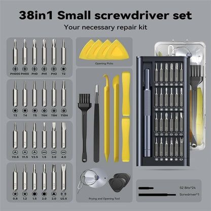 Axth Pro Schraubendreher, 25in1, Grau