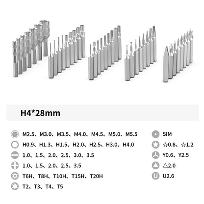King'sdun KS-840059 Schraubendreher, 48in1, Grau
