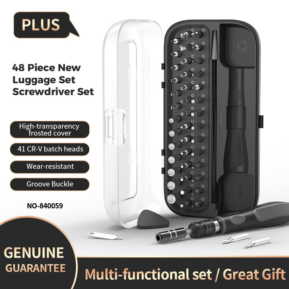 King'sdun KS-840059 Schraubendreher, 48in1, Grau