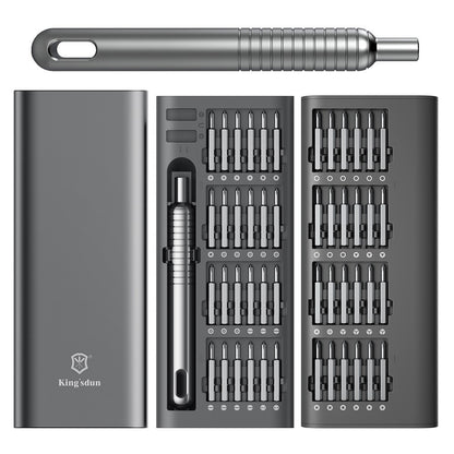 King'sdun Schraubendreher KS-840117, 51in1, Grau