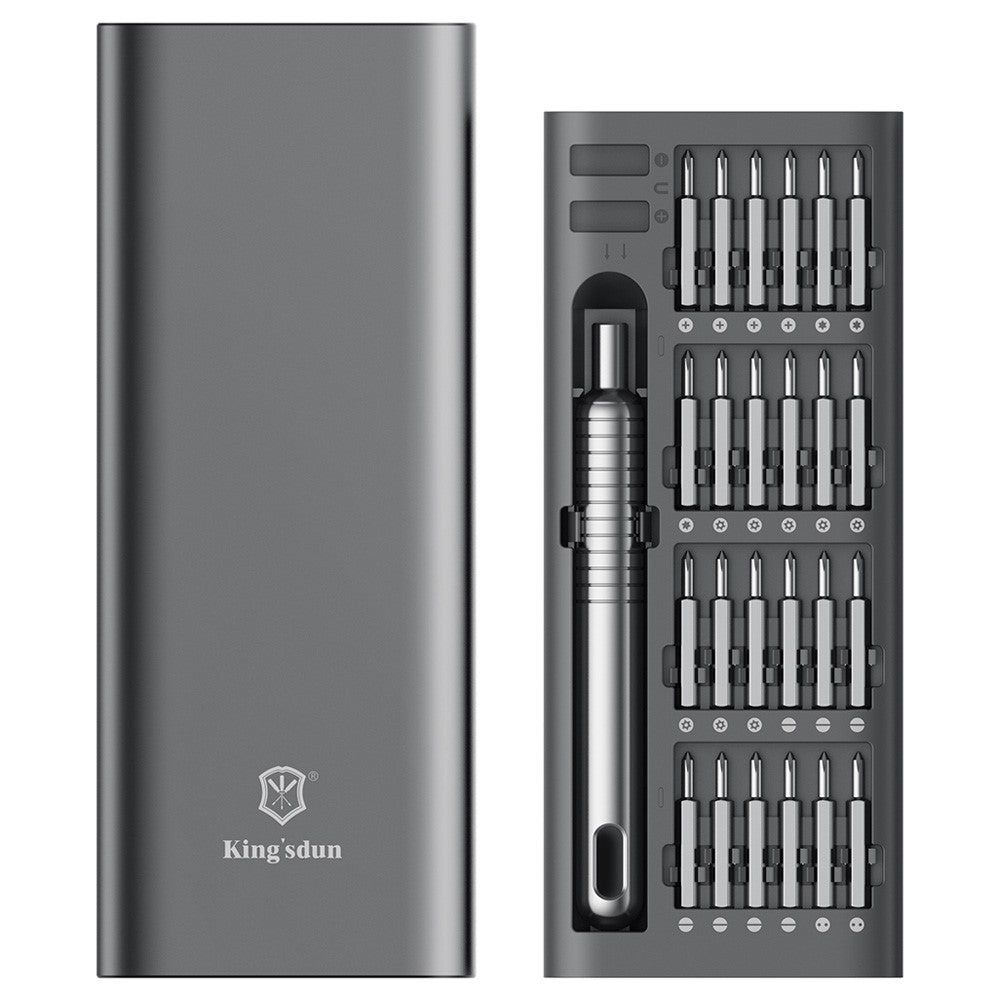 King'sdun Schraubendreher KS-840117, 51in1, Grau