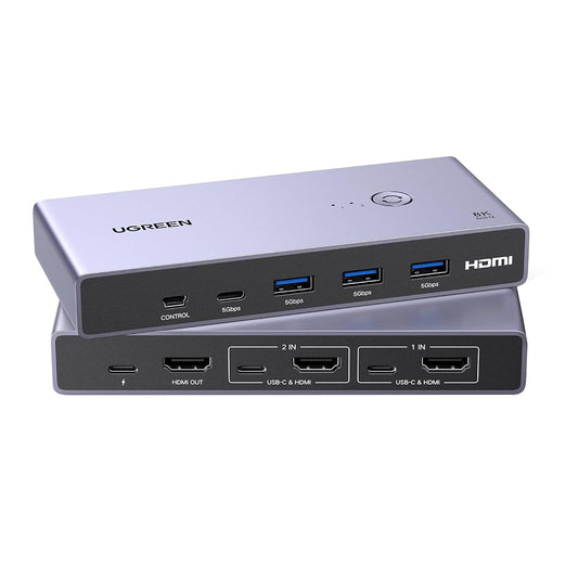 UGREEN CM692 Video Switch, Grau