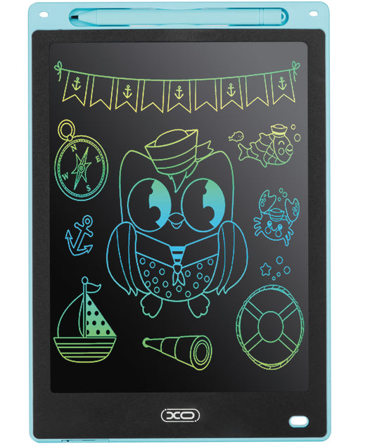 Zeichnungs-/Schreibtablett XO Design V01, 10 Zoll, Blau