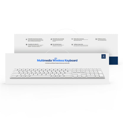 Bluetooth-Tastatur DUX DUCIS LK, Weiß