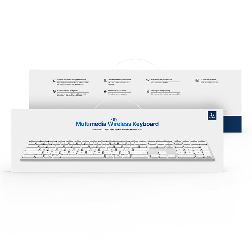 Bluetooth-Tastatur DUX DUCIS LK, Schwarz