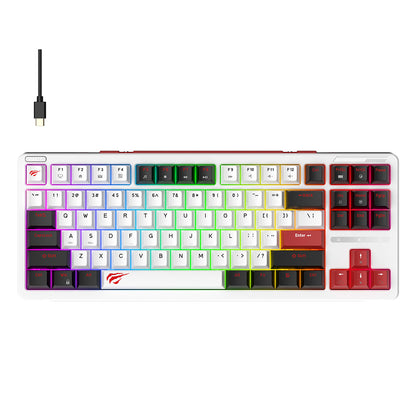 HAVIT KB902L Gaming Keyboard, RGB, 1.8m, Multicolor