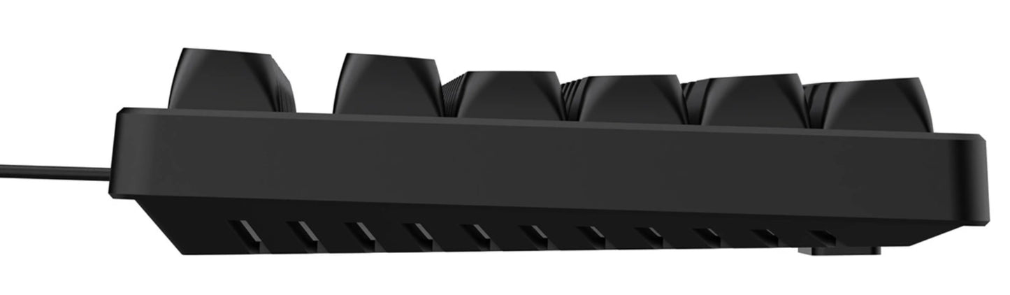 Gaming-Tastatur Wired USB WZK WKG-200, RGB, 1,5 m, Schwarz