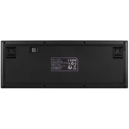 Gaming-Tastatur Wireless Proove Slicker, RGB, BT / Wi-Fi / Kabelgebunden, 1,8m, Schwarz WKSLEN00022401