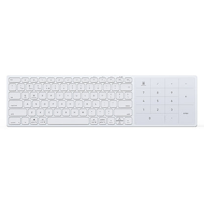Drahtlose Tastatur DUX DUCIS LK, BT / Wi-Fi, Weiß