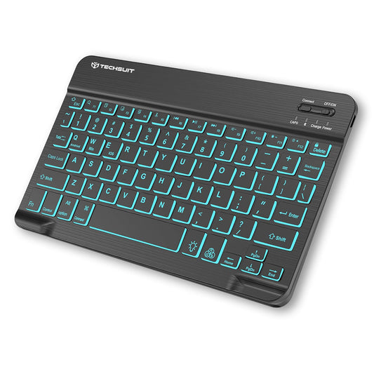 Wireless-Tastatur Techsuit WK1, RGB, Schwarz
