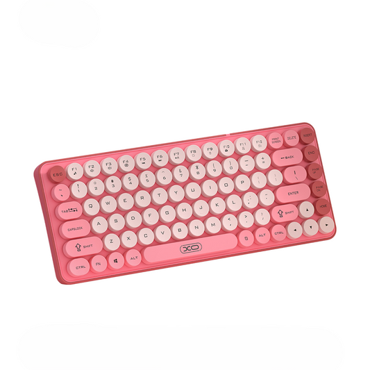 Drahtlose Tastatur XO Design KB-12, BT / Wi-Fi, Rosa