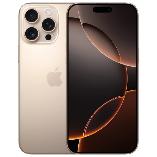 Apple iPhone 16 Pro Max Mobiltelefon, 256GB, Titanium Desert Sand MYWX3ZD/A