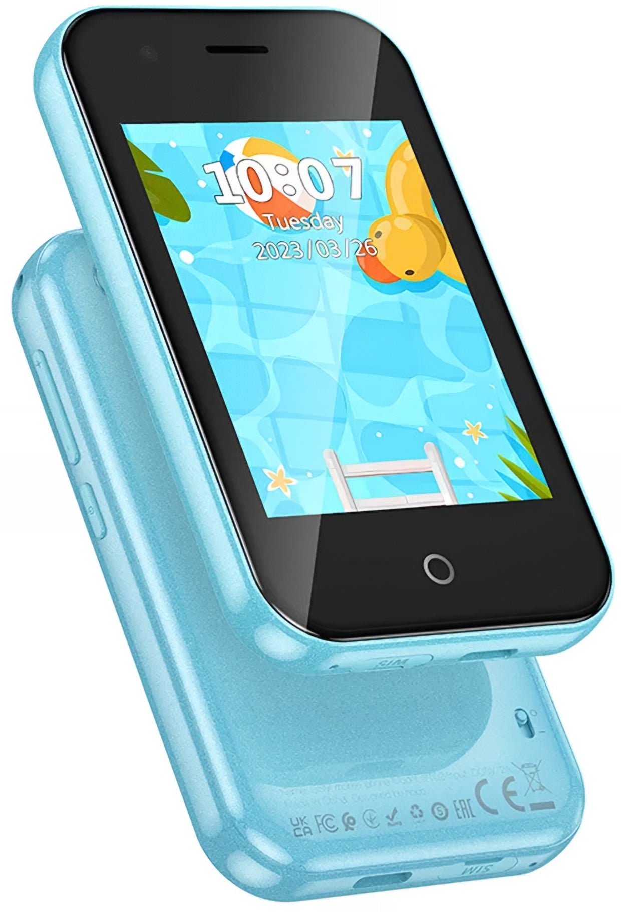 Mobiltelefon HOCO Y102 Kids, 2G, Display 2,8 Zoll, Blau
