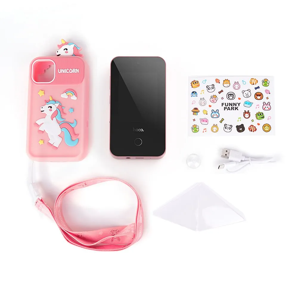 Mobiltelefon HOCO Y103 Kids, Display 2.8 Zoll, Rosa