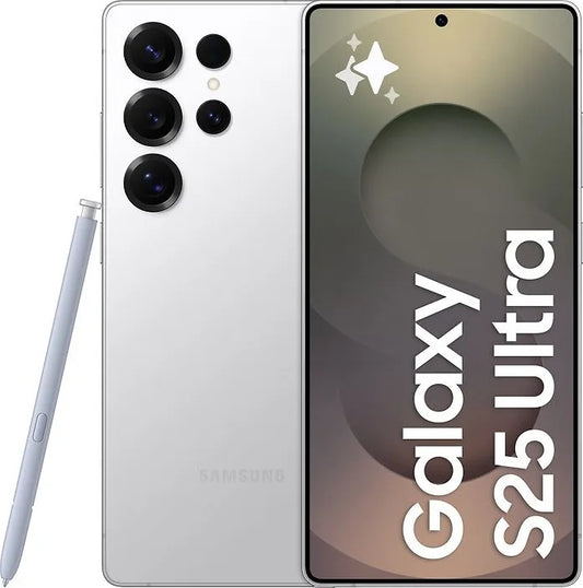 Mobiltelefon Samsung Galaxy S25 Ultra, 512GB, 12GB, Titanium Whitesilver SM-S938BZSGEUB