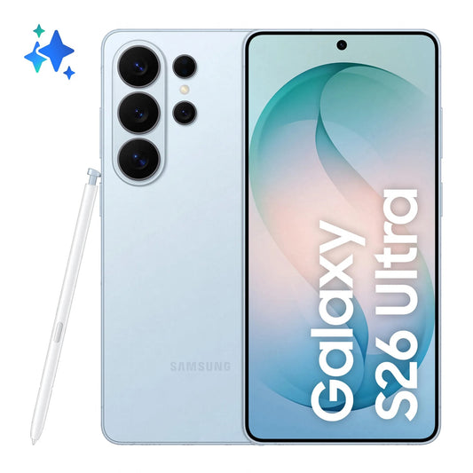 Samsung Galaxy S26 Ultra Mobiltelefon, 256GB, 12GB, Sky Blue SM-S948BLBDEUB