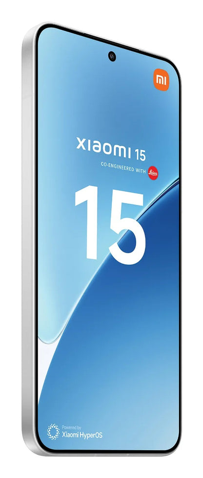 Mobiltelefon Xiaomi 15 5G Dual SIM, 512GB, 12GB, Weiß MZB0IU5EU