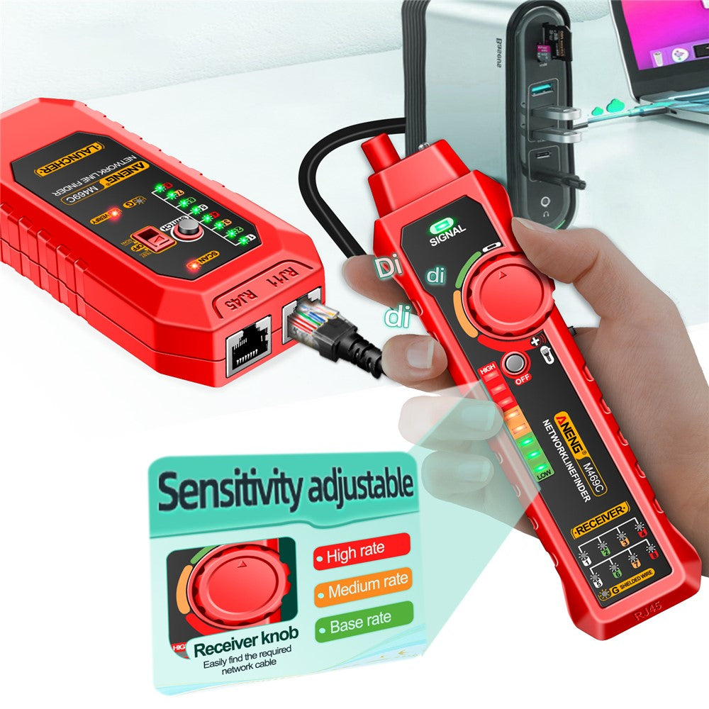 UTP Network Cable Tester ANENG M469C