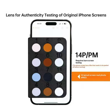 Mr.Yang Display-Polarisationstester für Apple iPhone 13 - 17 Serien