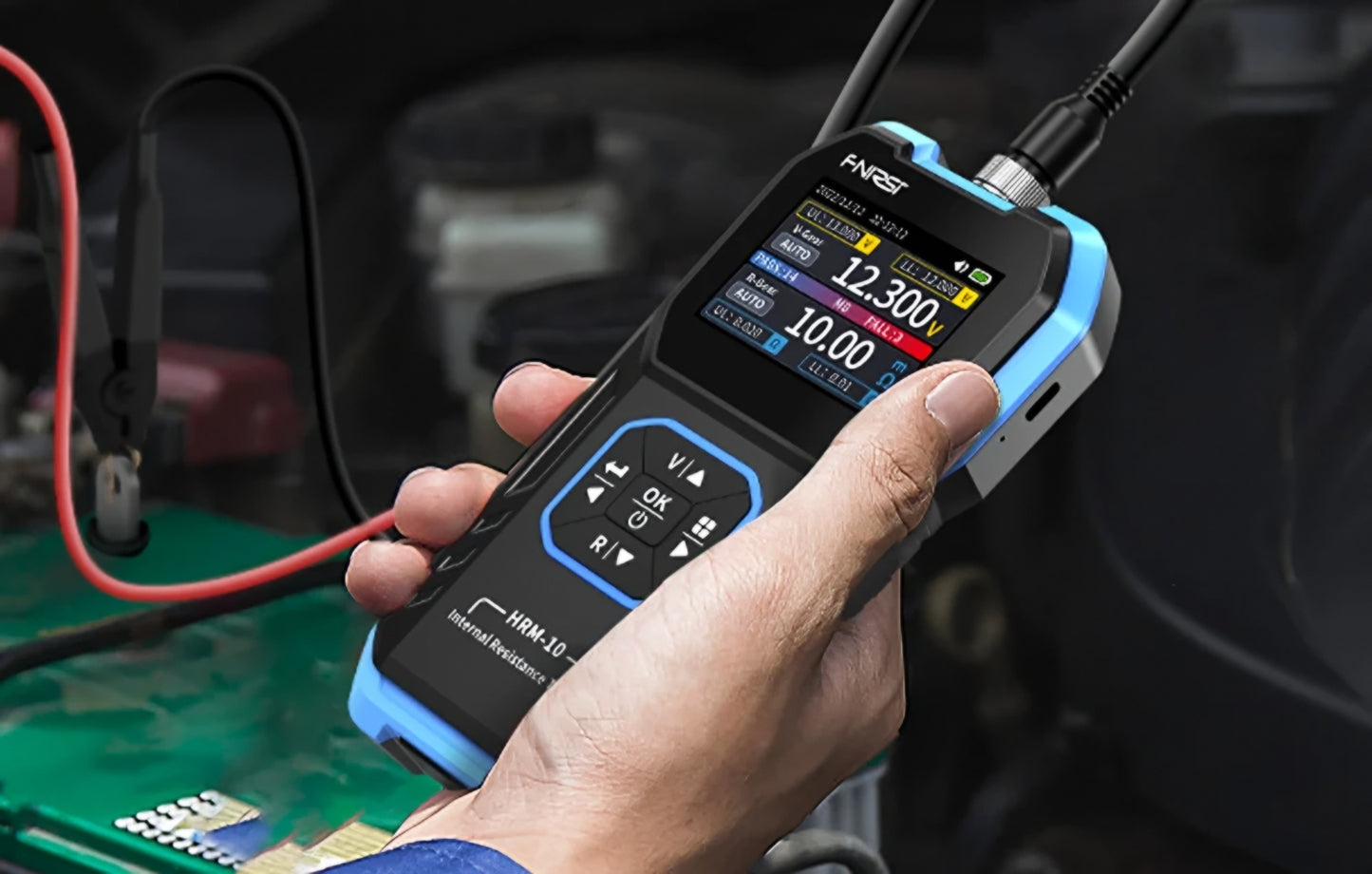 Tester Service Fnirsi HRM-10 zur Messung des Innenwiderstands und der Batteriespannung