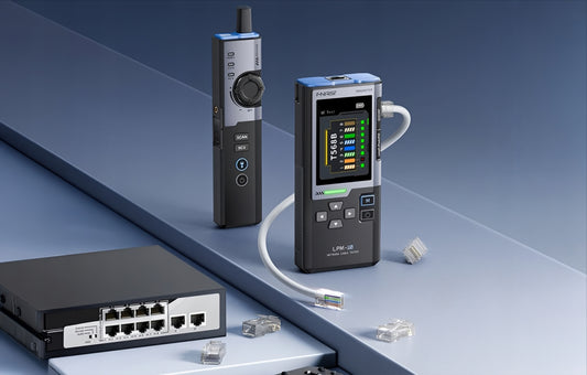 Service-Tester Fnirsi LPM-10A für RJ45 / RJ11 Kabel