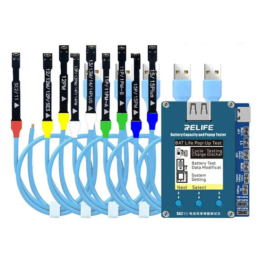Tester Service Relife XA2 Pro für Apple iPhone 11 - 15 Serien Akku