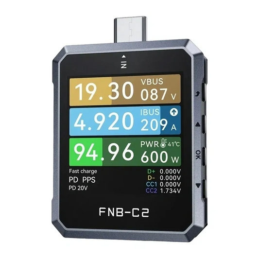 Spannungstester Fnirsi FNB-C2, USB-C