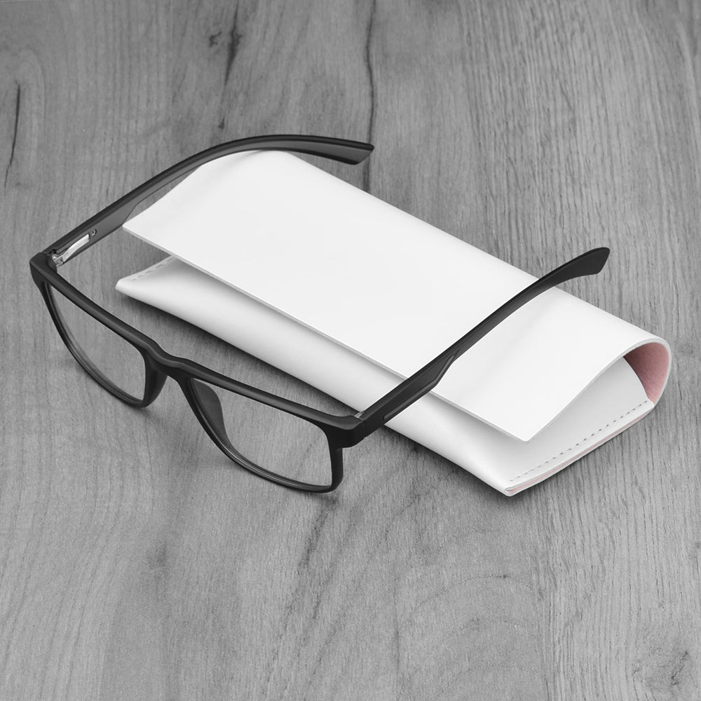 Brillenetui Techsuit TRGC-01, 170mm x 80mm x 35mm, Weiß