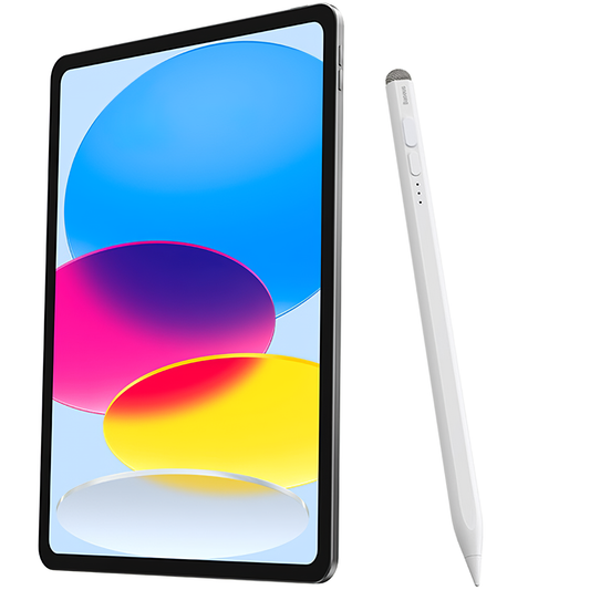 Touch Pen Baseus Smooth Writing 2 Serie für Apple iPad, Aktiv/Passiv Version, Weiß SXBC060302