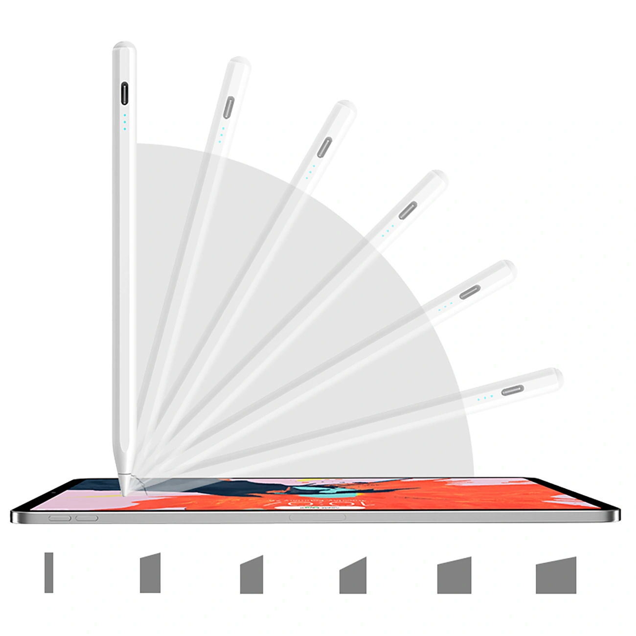 Touch Pen Joyroom JR-X9S Pro für Apple iPad, Active Version, Weiß
