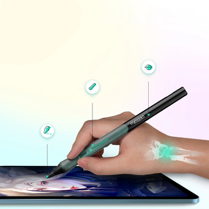 Touch Pen Metapen D1 für Apple iPad, Active Version, Schwarz ME-APP452