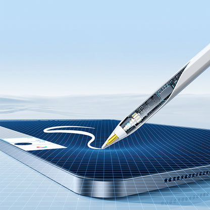 Touch Pen Techsuit AC20-Pro für Apple iPad, Aktive Version, Weiß