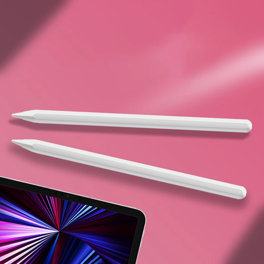 Touch Pen Techsuit AC20-Pro für Apple iPad, Aktive Version, Weiß