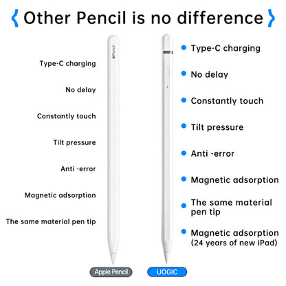 Touch Pen Techsuit AP01 Pro for Apple iPad, Active Version, White