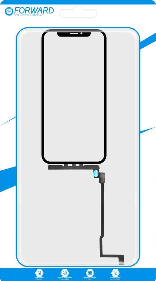 Touchscreen Forward Guard OCA für Apple iPhone 11 Pro, Schwarz