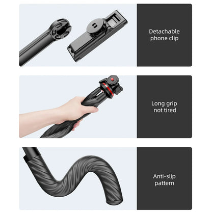 Stativ 1/4inch Techsuit C02, Schwarz