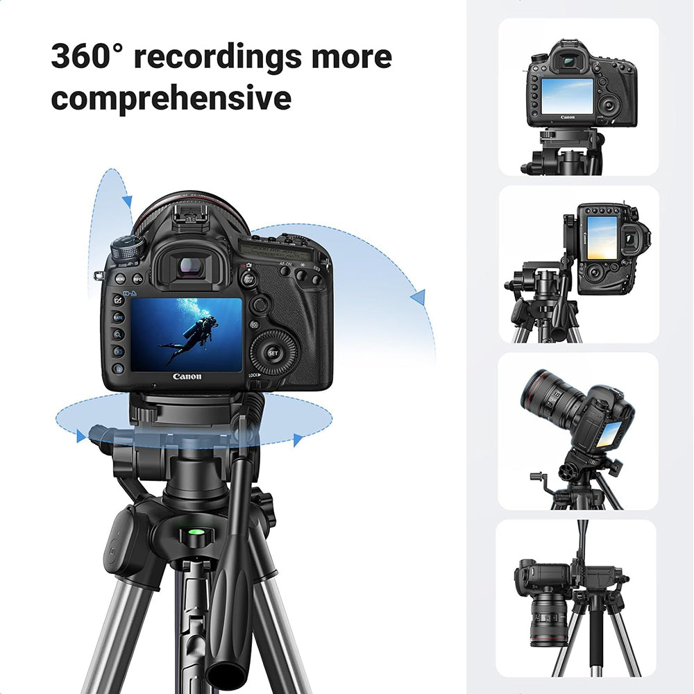 Stativ 1/4 Zoll UGREEN LP661 (15187), Schwarz