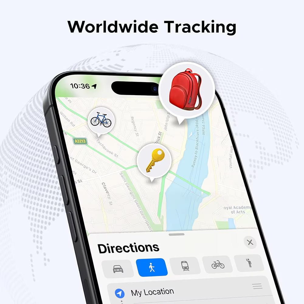 UGREEN SmartTag CM816 (45297) für iOS Series, Grau