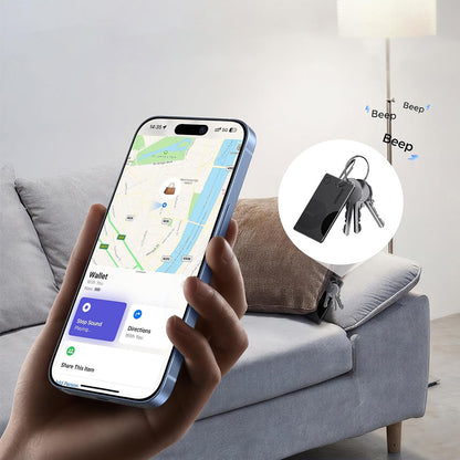 UGREEN SmartTag Smart Finder Slim 2 CM920 (75120A) für iOS-Serie, 2 Stück Set, Schwarz