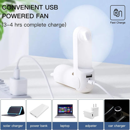 Tragbarer Ventilator JisuLife Life8 Plus F8X, Grün