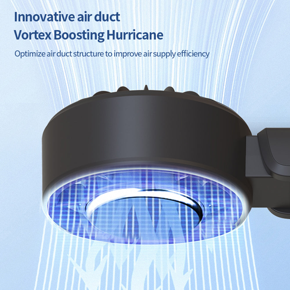 Tragbarer Ventilator Techsuit A10, Schwarz