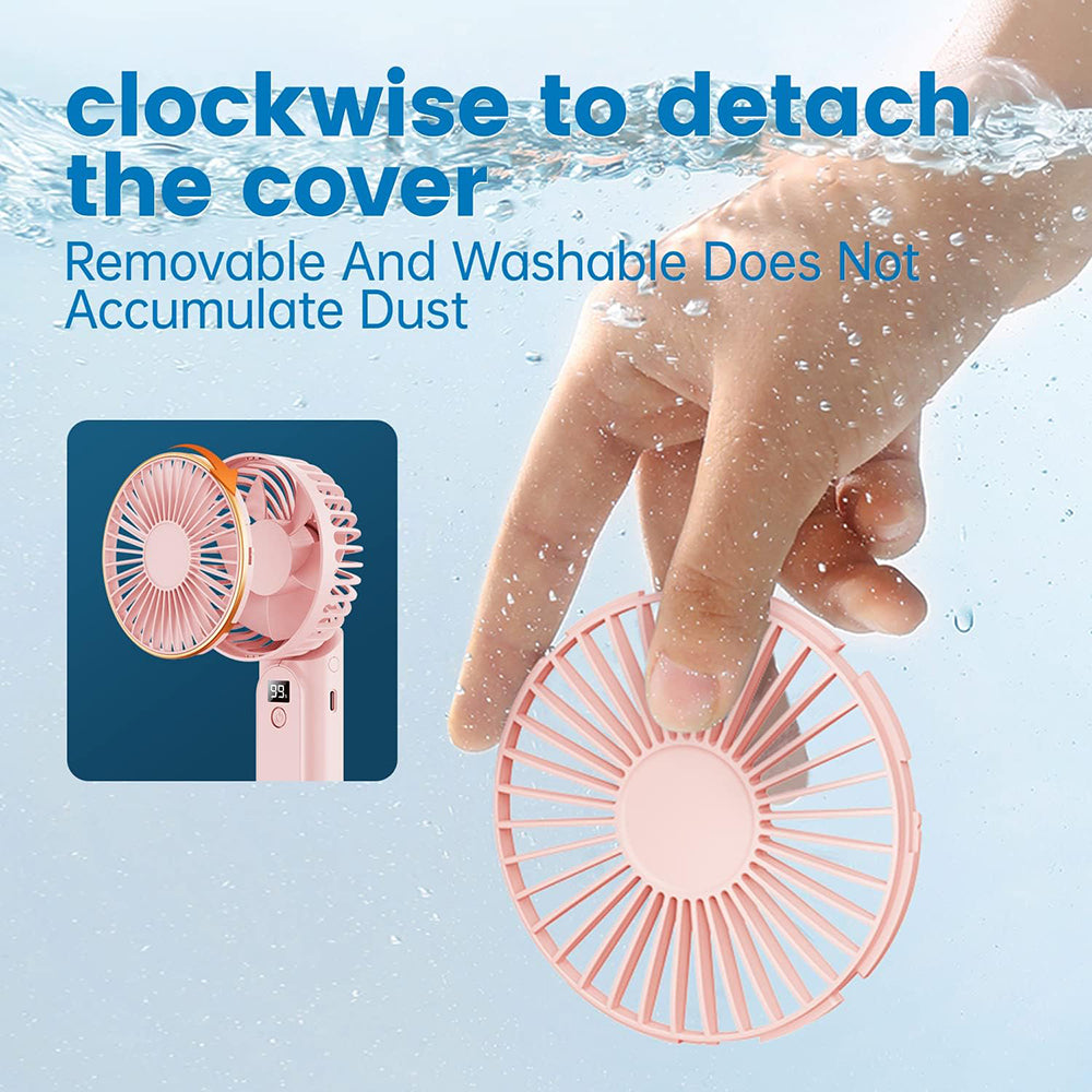 Tragbarer Ventilator Techsuit M12, Rosa