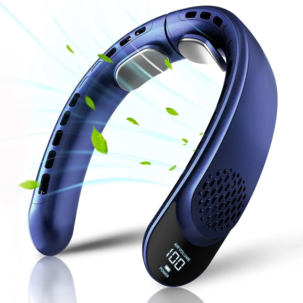 Tragbarer Ventilator Techsuit S8, Blau
