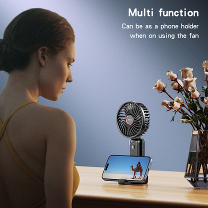 Tragbarer Ventilator Yesido YF10, Schwarz