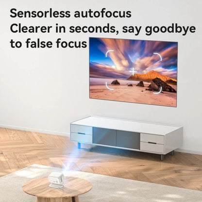 Videoprojektor Yesido TV13, 720P, 190ANSI, Android 9.0, Weiß