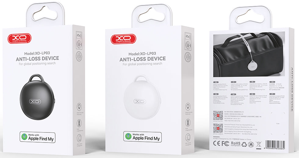 XO Design SmartTag LP03 für iOS-Serien, Weiß